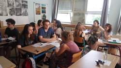 Mezinárodní projektové setkání v Praze (C2) 29.5.-2.6.2017, výuka němčiny